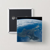 Neuseelands Nordinsel. Button (Vorne & Hinten)
