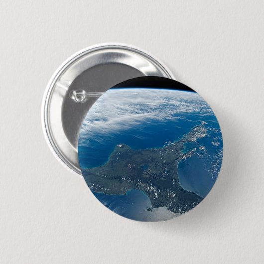 Neuseelands Nordinsel. Button (Vorne & Hinten)