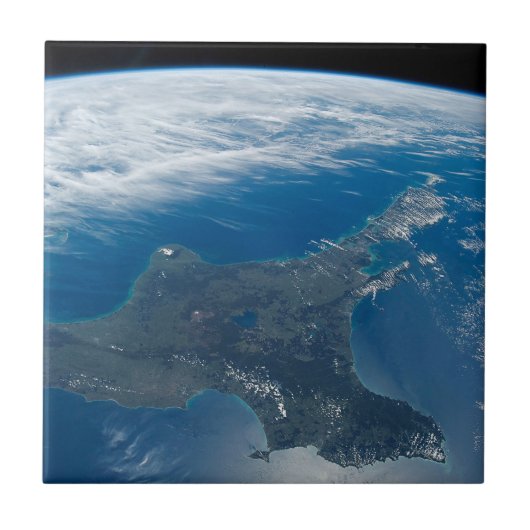 Neuseelands Nordinsel. Fliese (Vorderseite)