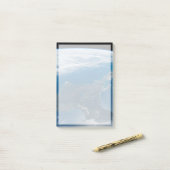 Neuseelands Nordinsel. Post-it Klebezettel (Auf Schreibtisch)