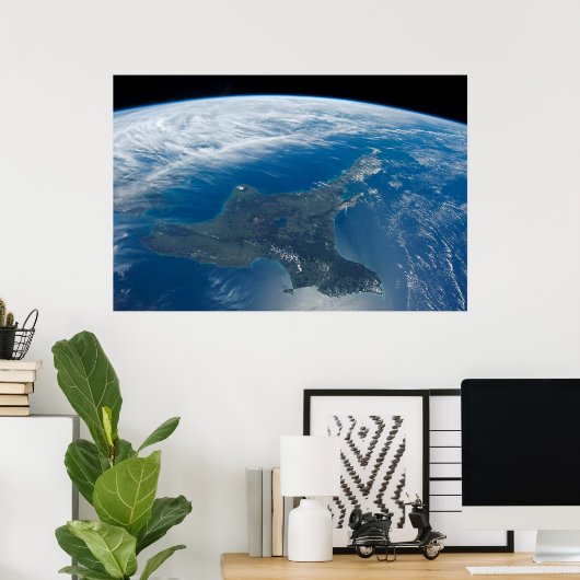 Neuseelands Nordinsel. Poster (Heimbüro)