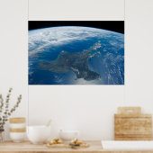 Neuseelands Nordinsel. Poster (Küche)