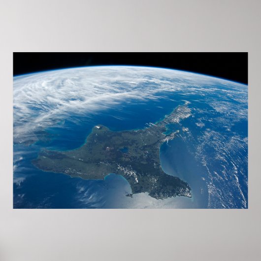 Neuseelands Nordinsel. Poster (Vorne)