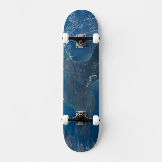 Neuseelands Nordinsel. Skateboard (Vorderseite)