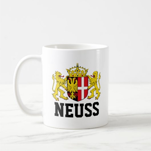 Neuss-Wappen, Deutschland Kaffeetasse (Links)