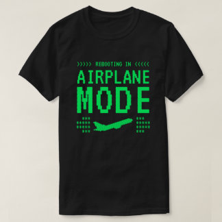 Neustart-Bildschirm-Flugmodus-T-Shirt T-Shirt