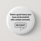 Neustart Button (Vorderseite)