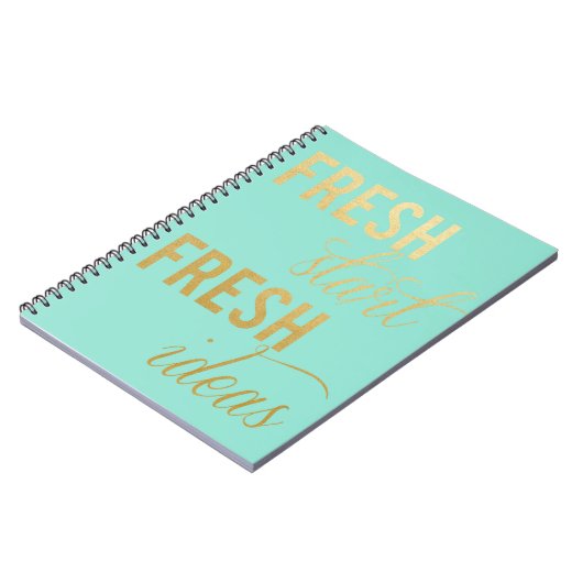 Neustart-Notizbuch Notizblock (Linke Seite)