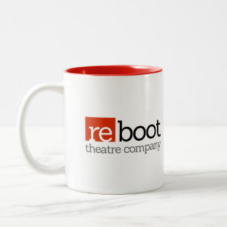 Neustart-Theater-FirmenTasse Zweifarbige Tasse