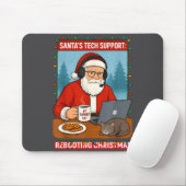 Neustart von s Support Santa Tech Vibes Mousepad (Mit Mouse)