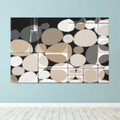 Neutra Kiesel Leinwanddruck (Insitu (Holzboden))