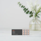 Neutra Retro Visitenkarte (Stehend Vorderseite)