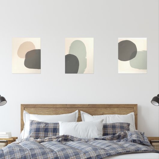 Neutral Abstrakt - Zen - Wall Art Set - Minimal (Schlafzimmer)