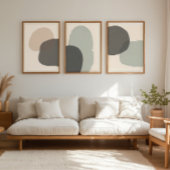 Neutral Abstrakt - Zen - Wall Art Set - Minimal