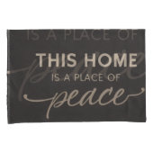 Neutral Affirmation Pillowcase | Modern Calm Home  Kissenbezug (Vorderseite-Rechts)