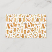 Neutral Baby Boy Shower | Cute Safari Animal Begleitkarte (Rückseite)