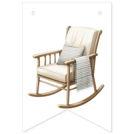 Neutral Baby Shower Banner (Erste Fahne)