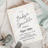 Neutral Baby Sprinkle Einladung
