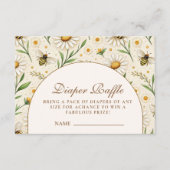 Neutral Bee Diapper Raffle Begleitkarte (Vorderseite)