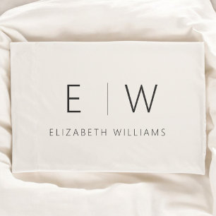 Neutral Beige Classic Elegant Modernes Minimalisti Kissenbezug