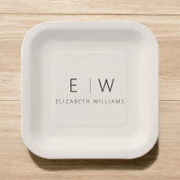 Neutral Beige Classic Elegant Modernes Minimalisti