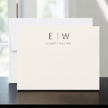 Neutral Beige Elegant Moderne Minimalistisch Danke<br><div class="desc">Dank unserer Classic Elegant Modern Minimalistisch Monogram Dankeschön an den Stil. Diese sorgfältig gestalteten Karten verbinden zeitlose Eleganz mit zeitgemäßem Minimalismus und sind somit die perfekte Wahl, um Ihre Wertschätzung zu vermitteln. Diese Dankkarten sind mit Präzision und Liebe zum Detail gestaltet und sind mehr als nur Schreibwaren; sie sind personalisierte...</div>