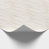 Neutral Beige Elfenbeinküste Elegant Modernes Mini Geschenkpapier (Ecke)