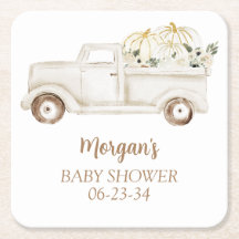 Neutral Beige Kleine Pumpkin Niedliche Babydusche
