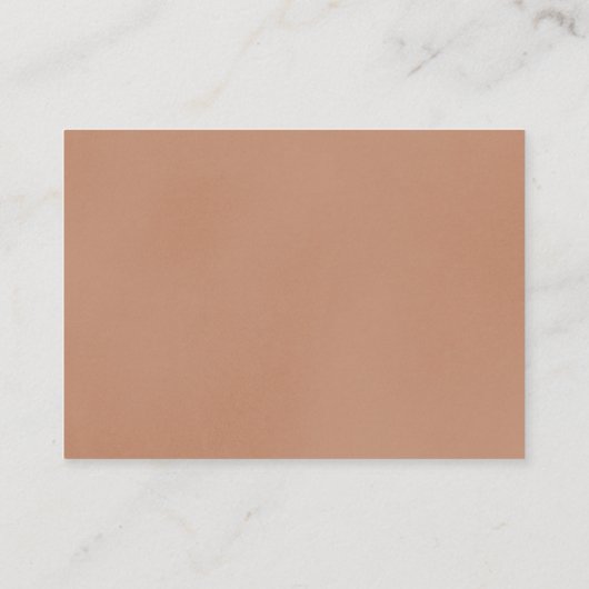 Neutral-Beige-Minimalistisch-Windeln Begleitkarte (Rückseite)