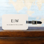 Neutral Beruflich Simple Monogram Minimalistisch Gepäckanhänger<br><div class="desc">Unsere elegante Berufliche Monogram Minimalistisch Collection: Steigern Sie Ihren Stil mit zeitloser Eleganz und Eleganz. Diese Kollektion wurde mit viel Liebe zum Detail gestaltet und bietet minimalistische Designs, die mit Ihrem personalisierten Monogramm verziert sind. Jedes Stück verströmt Professionalität und Raffinesse, perfekt um in jedem Ambiente einen bleibenden Eindruck zu machen....</div>