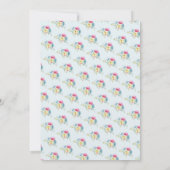 Neutral Blue Boy & Boy Twins Baby Shower Einladung (Rückseite)