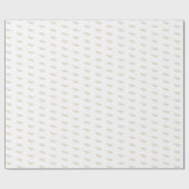 Neutral Boho Baby Brunch Geschenkpapier (Flach)