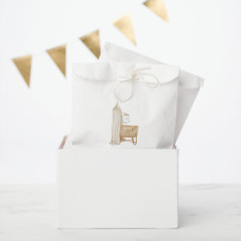 Neutral Boho Baby Brunch Geschenktütchen