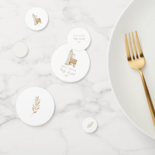 Neutral Boho Baby Brunch Konfetti