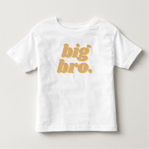 Neutral Boho "big bro" Matching Geschwister Kleinkind T-shirt