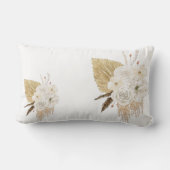 Neutral Boho Bläschenkissen | Lendenkissen (Rückseite)