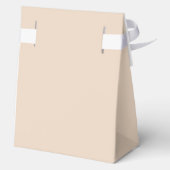 Neutral Boho Cactus Cowboy Hat Baby Shower Geschenkschachtel (Rückseite)