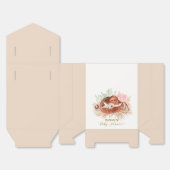 Neutral Boho Cactus Cowboy Hat Baby Shower Geschenkschachtel (Ungefaltet)