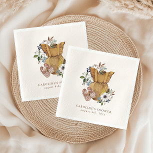 Neutral Boho Kinderzimmer Baby Dusche Serviette