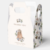 Neutral Boho Kinderzimmer Babydusche Vielen Dank Geschenkschachtel (Geöffnet)