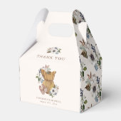 Neutral Boho Kinderzimmer Babydusche Vielen Dank Geschenkschachtel (Vorderseite)