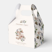 Neutral Boho Kinderzimmer Babydusche Vielen Dank Geschenkschachtel (Vorderseite)