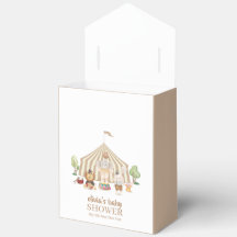 Neutral Boho Magical Safari Circus Baby Dusche