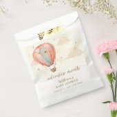 Neutral Boho Vintag Heißluftballon Babydusche Geschenktütchen (Versiegelt)