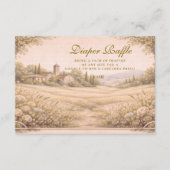 Neutral Botanical Garden Diapper Raffle Begleitkarte (Vorderseite)