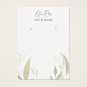 Neutral-Chic-Foliage-Kettle-Artwork-Karte (Vorderseite)