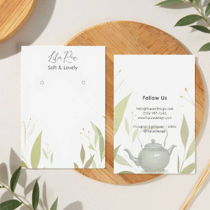 Neutral-Chic-Foliage-Kettle-Artwork-Karte