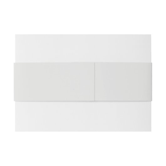 Neutral Cornsilk Einladungsbanderole (Rückseitenbeispiel)