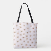 Neutral Daisy Muster Tote Bag Tasche (Rückseite)