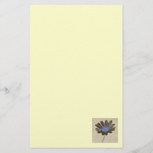 Neutral Daisy Notepaper Briefpapier (Vorderseite)